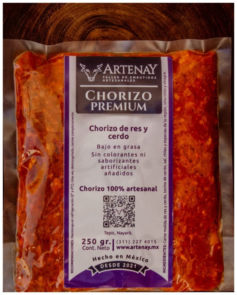 Imagen de chorizo premium artenay