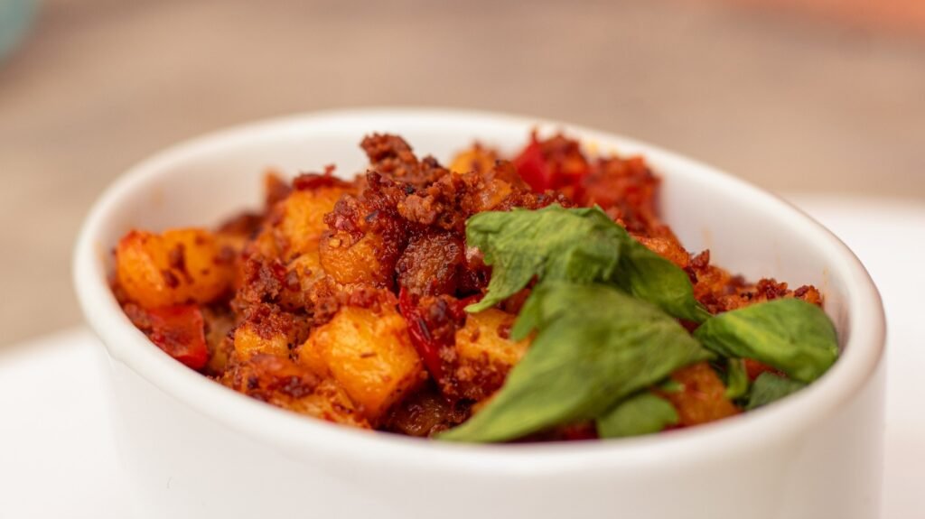 platillo-papas-chorizo imagen de papas con chorizo